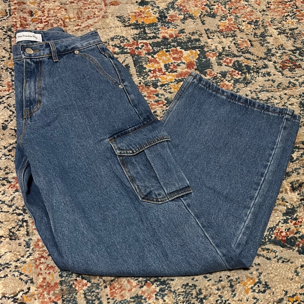 the frankie shop kai cargo jeans
